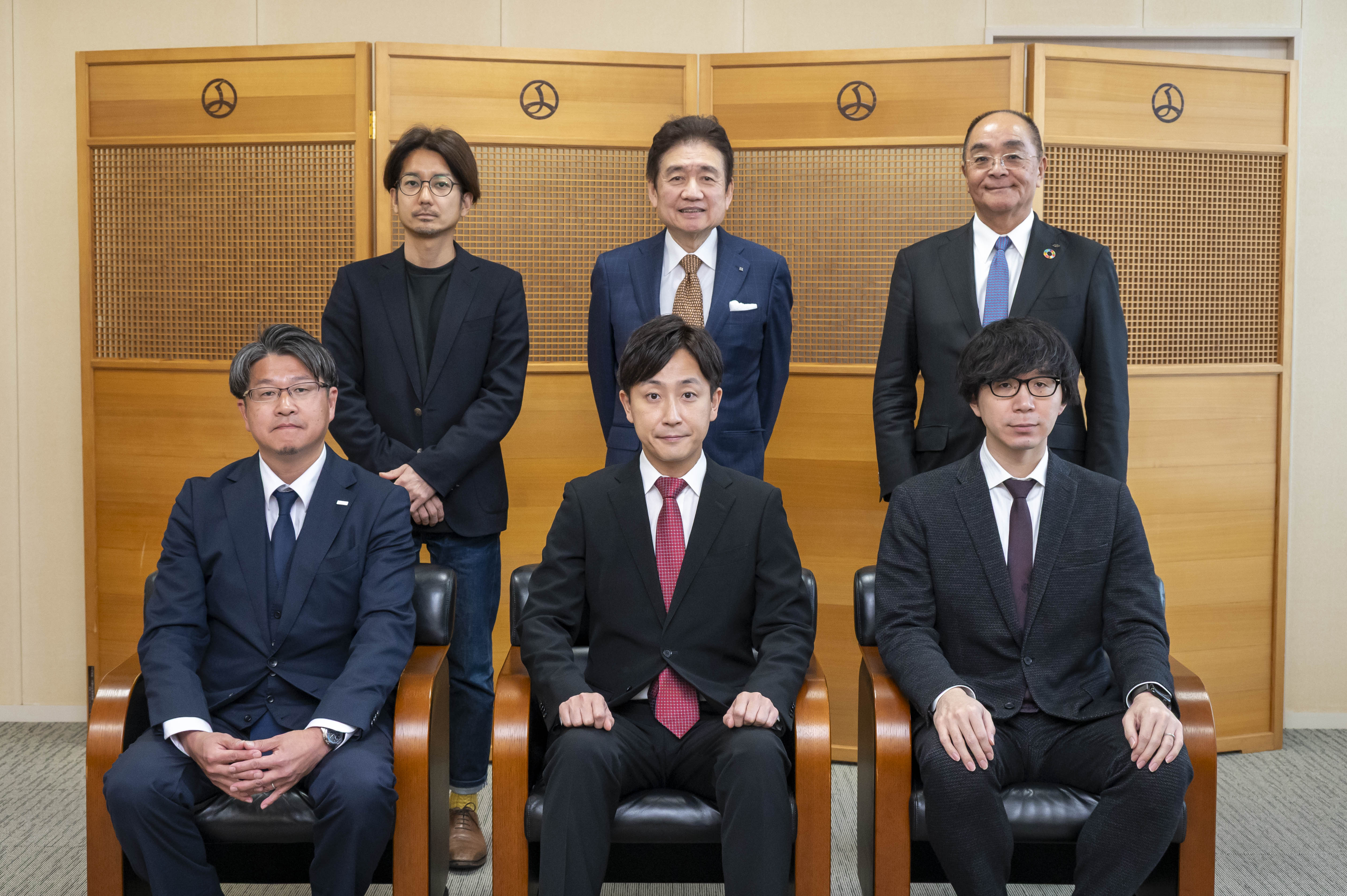 協定締結式の様子